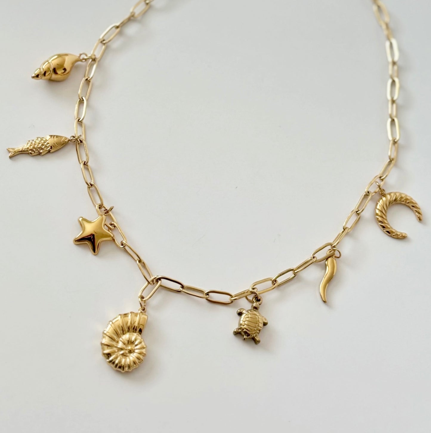 Take Me Away Charm Necklace