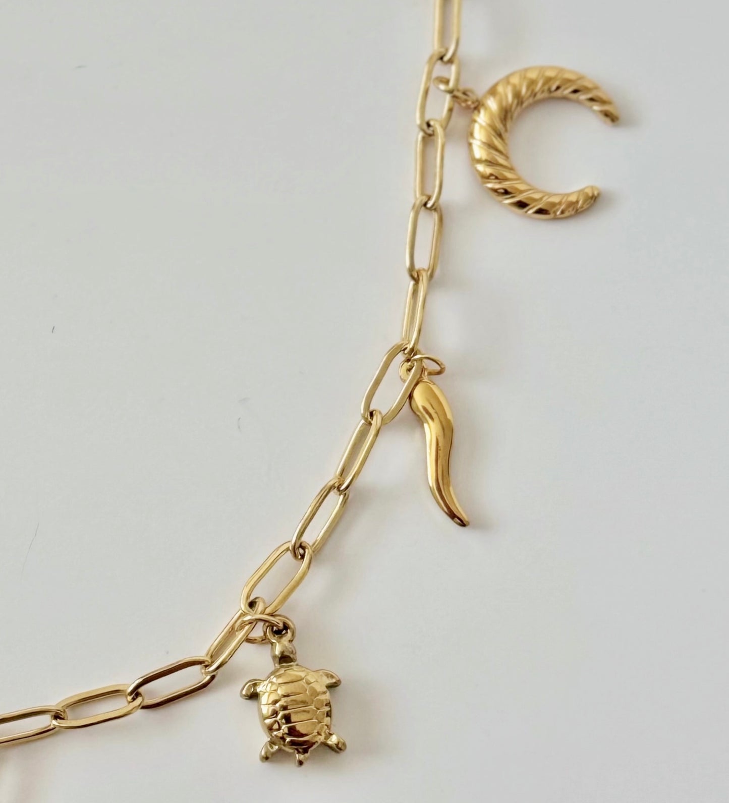 Take Me Away Charm Necklace