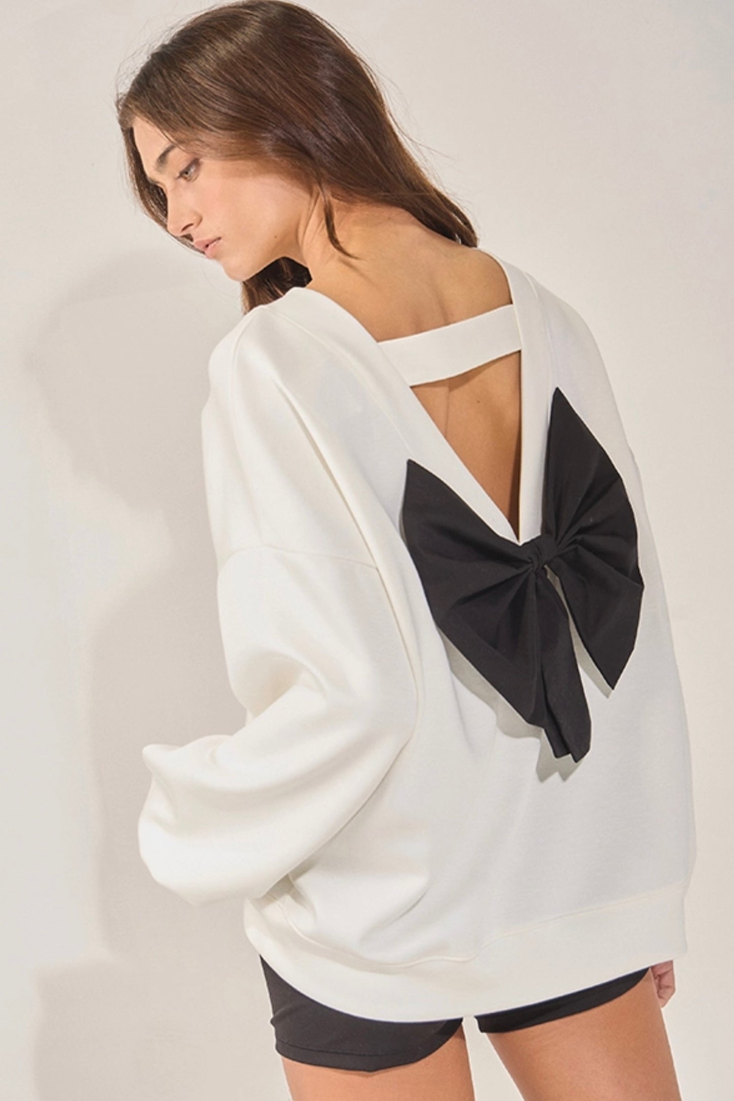 Bella Bow Dewback Sweatshirt