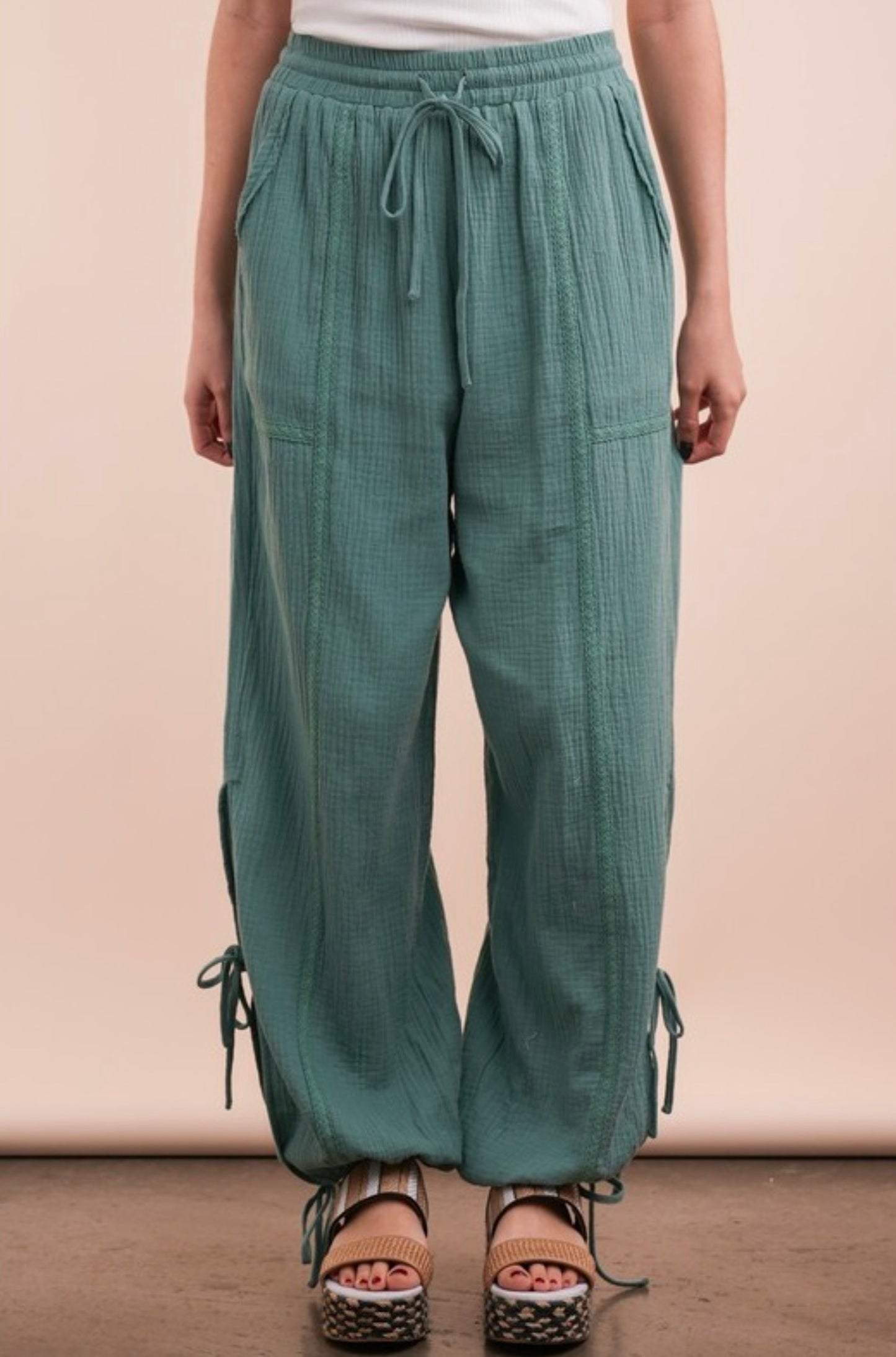 Mackenzie Tunnel Harem Pants - Three Colors