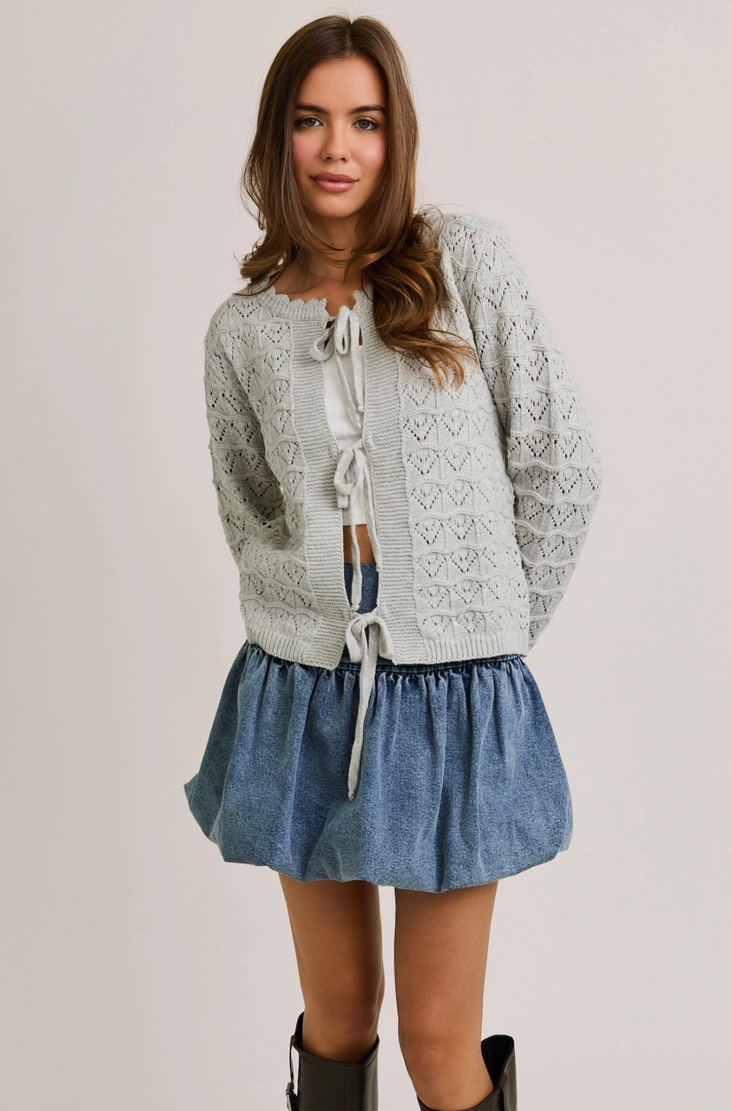 Jules Tie Front Cardigan