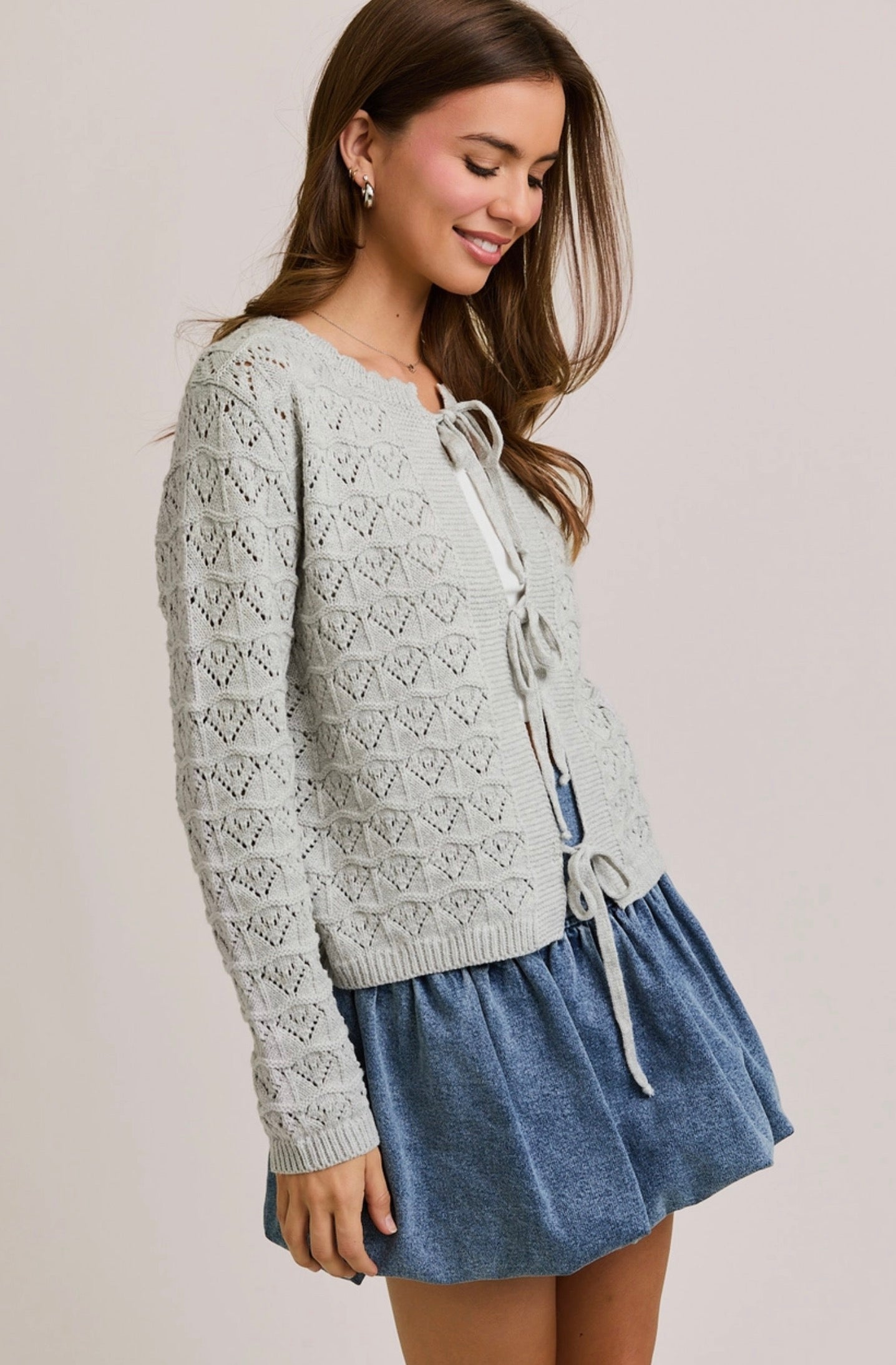 Jules Tie Front Cardigan