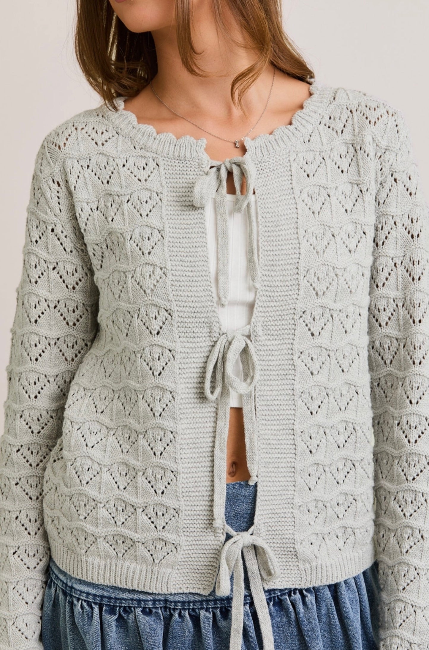 Jules Tie Front Cardigan