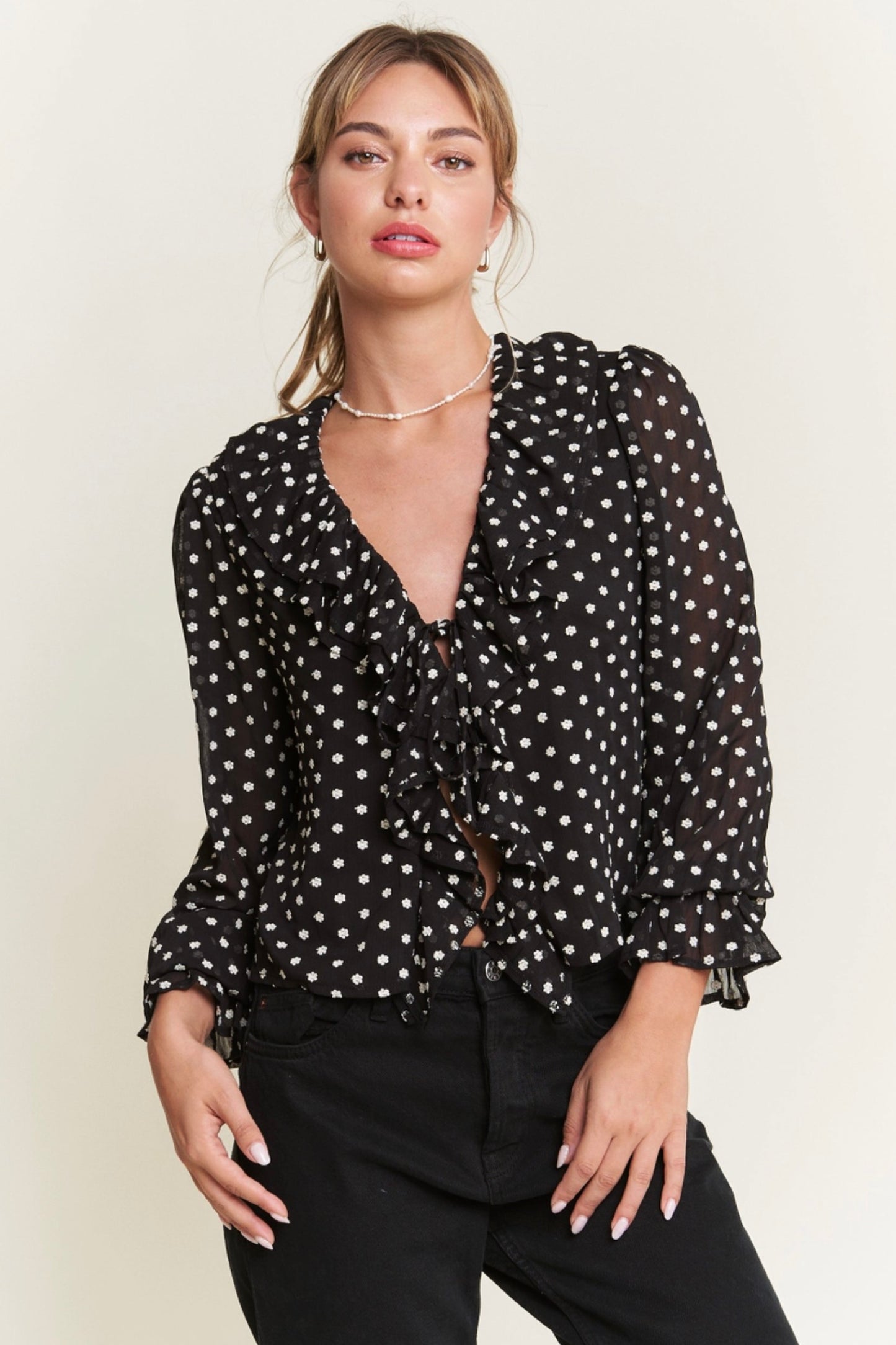Jessie Ruffle Top