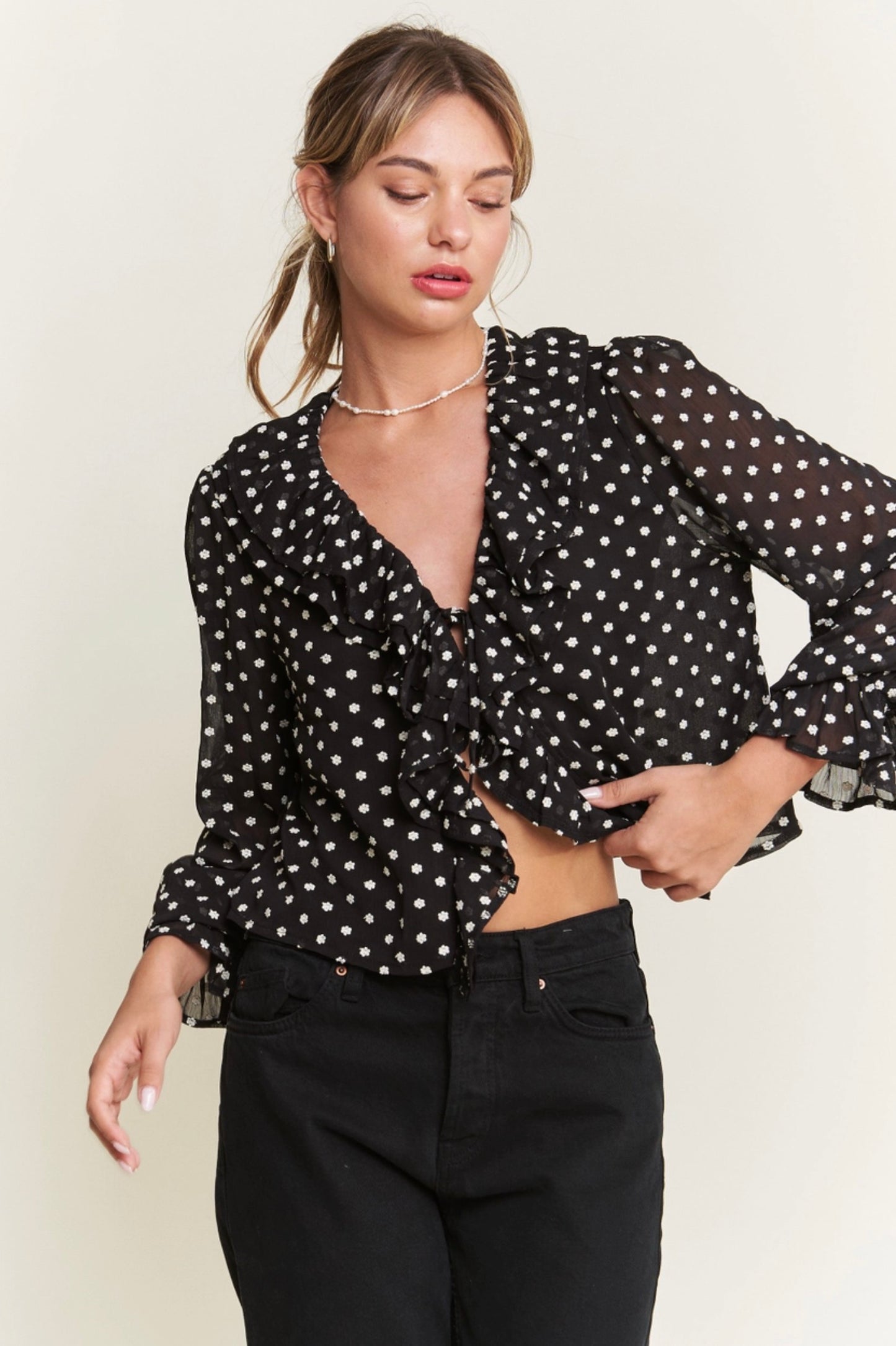 Jessie Ruffle Top