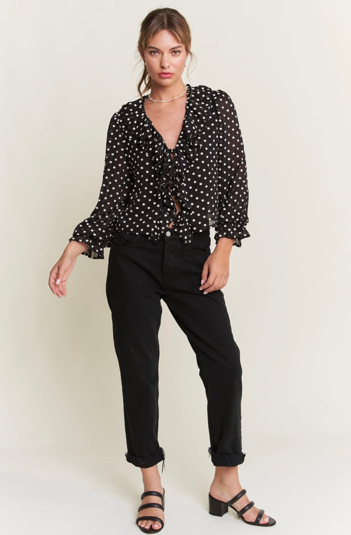 Jessie Ruffle Top