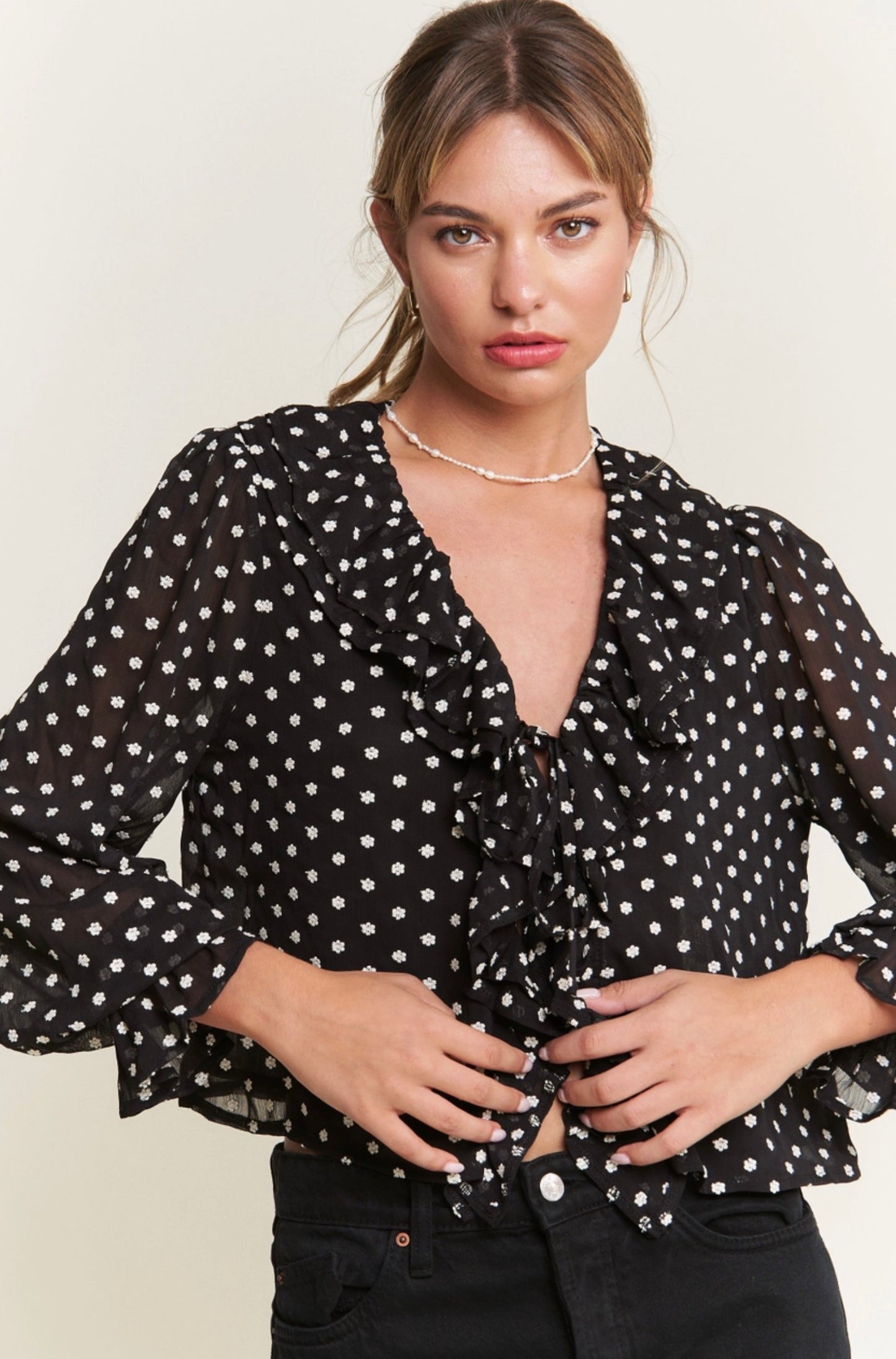 Jessie Ruffle Top