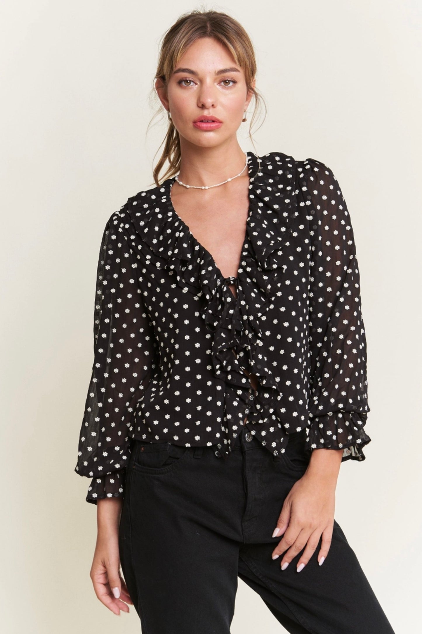 Jessie Ruffle Top
