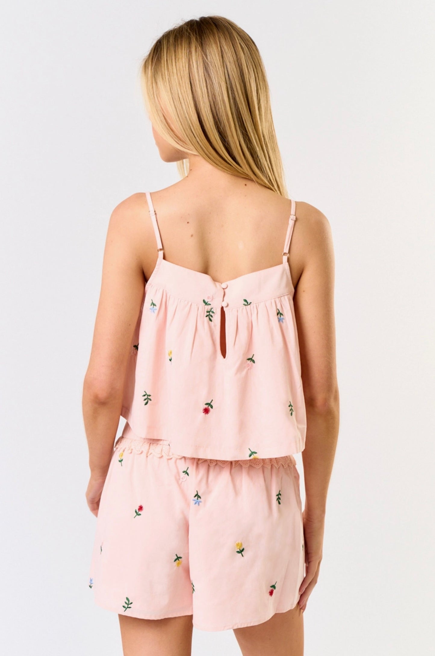 Rosalie Embroidered Tank