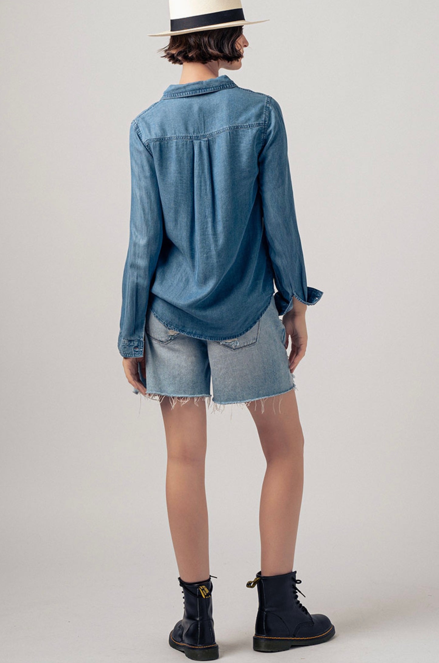 Khloe Chambray Shirt