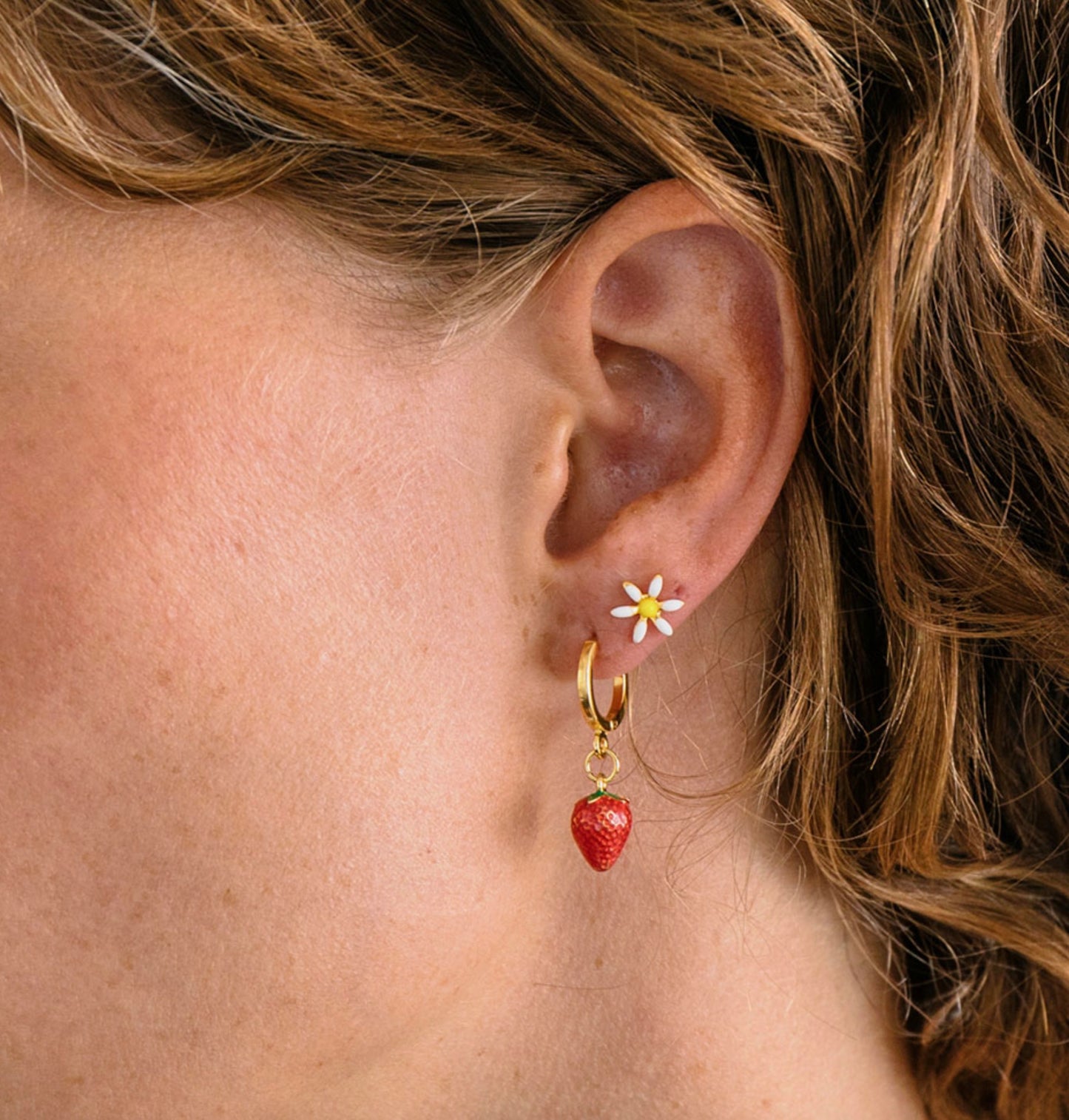 Make It Sweet Huggie Earrings