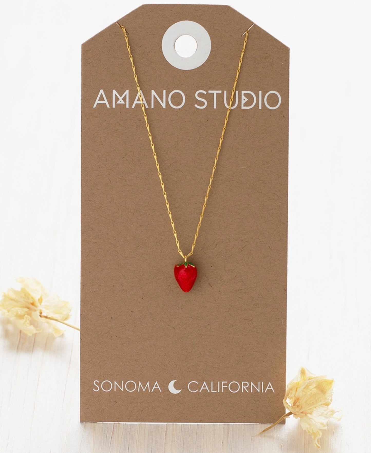 Make It Sweet Strawberry Necklace