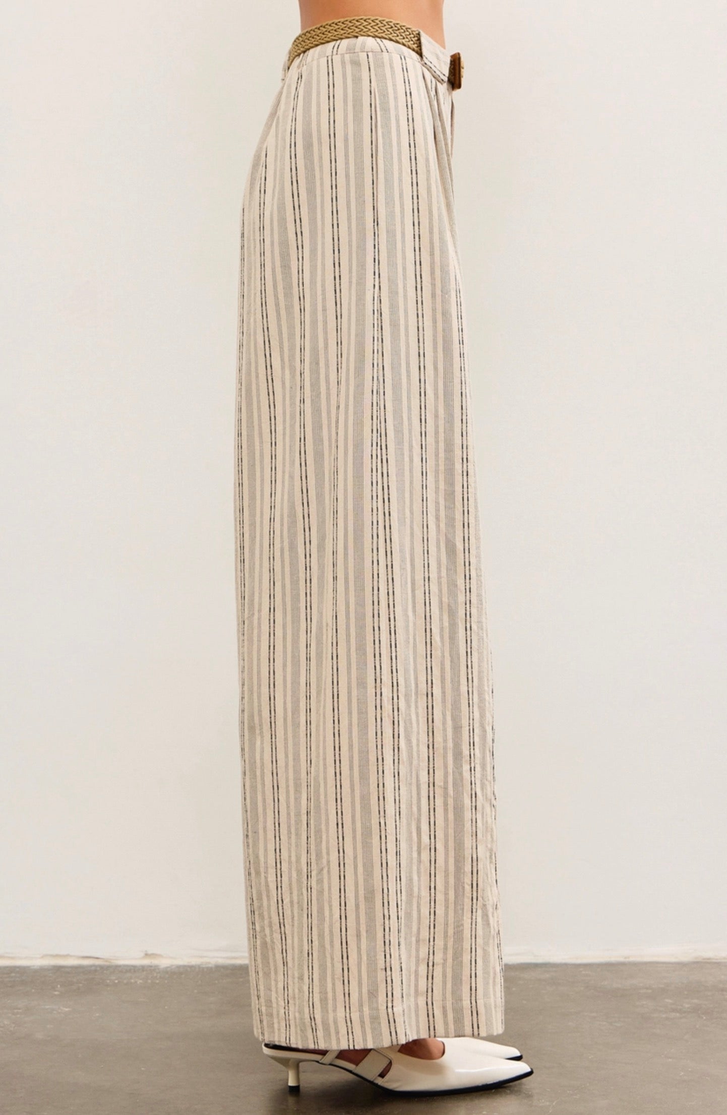 Blaire Belted Wide Leg Pants