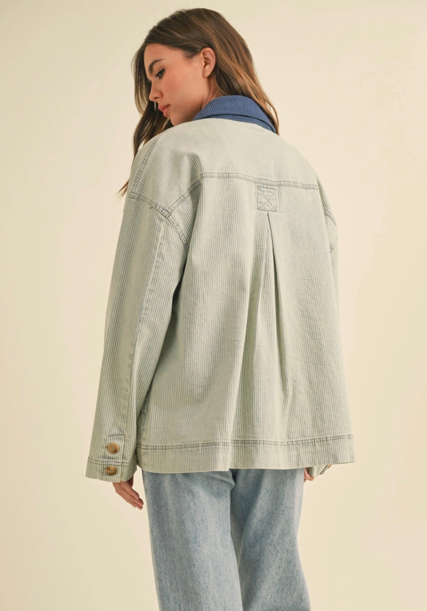 Noelle Contrast Barn Jacket