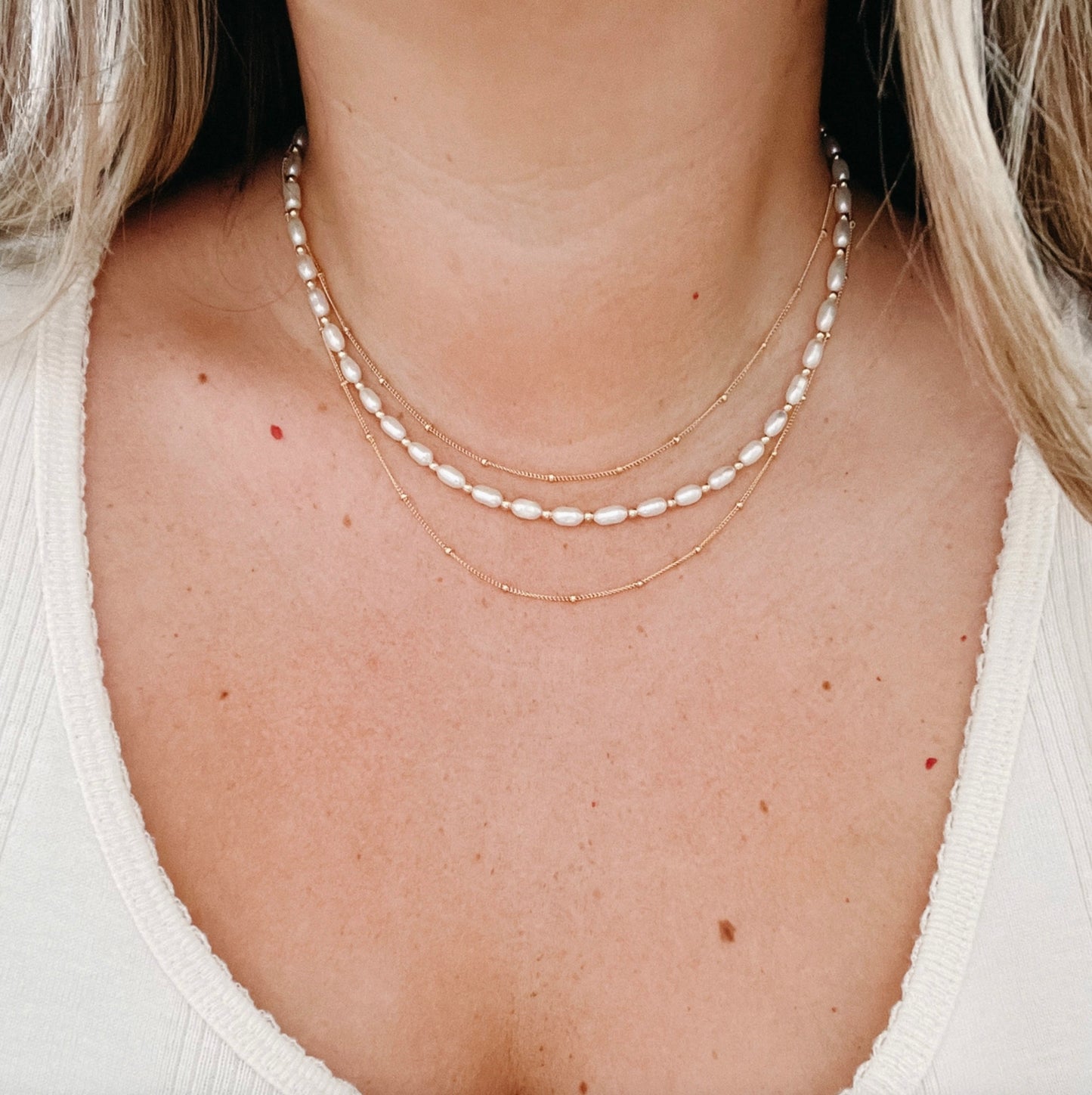 Nadia Freshwater Pearl Necklace