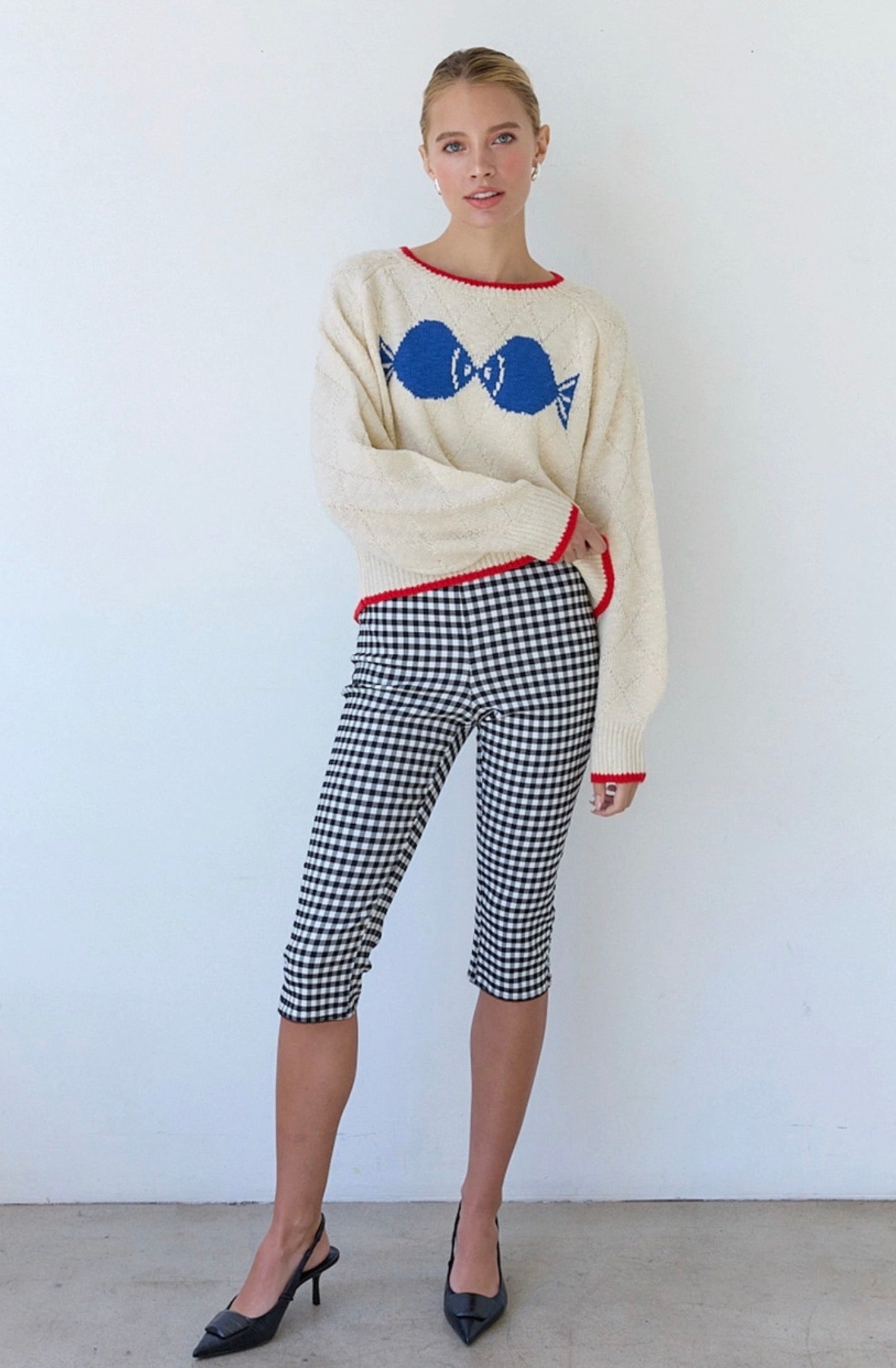 Kissing Fishes Coastal Sweater