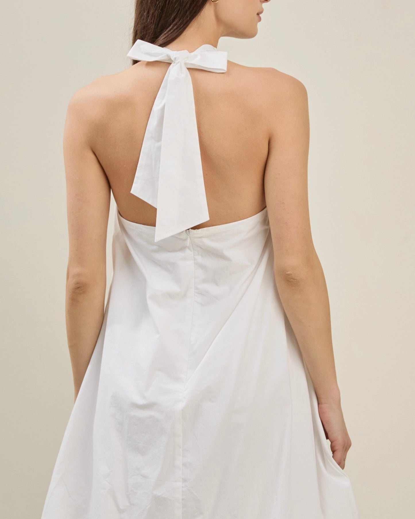Serafina Bubble Halter Dress