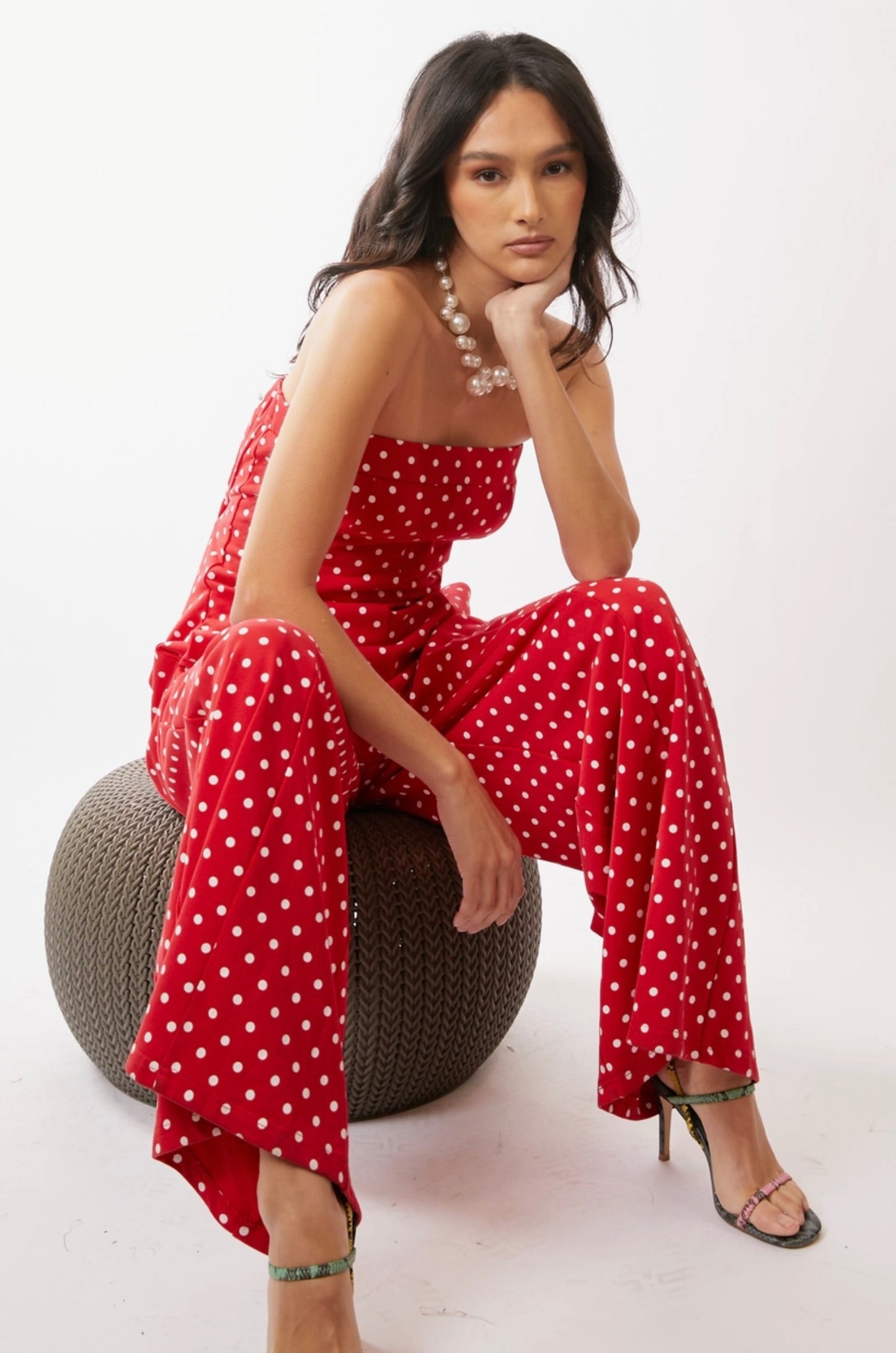 Meredith Polka Dot Jumpsuit