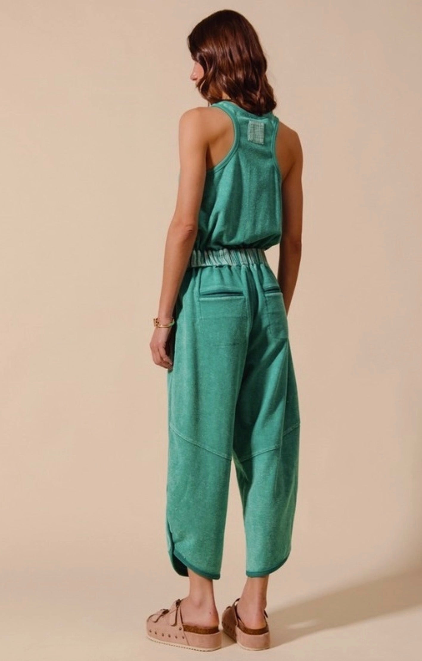Drea Terry Jumpsuit - Two Colors