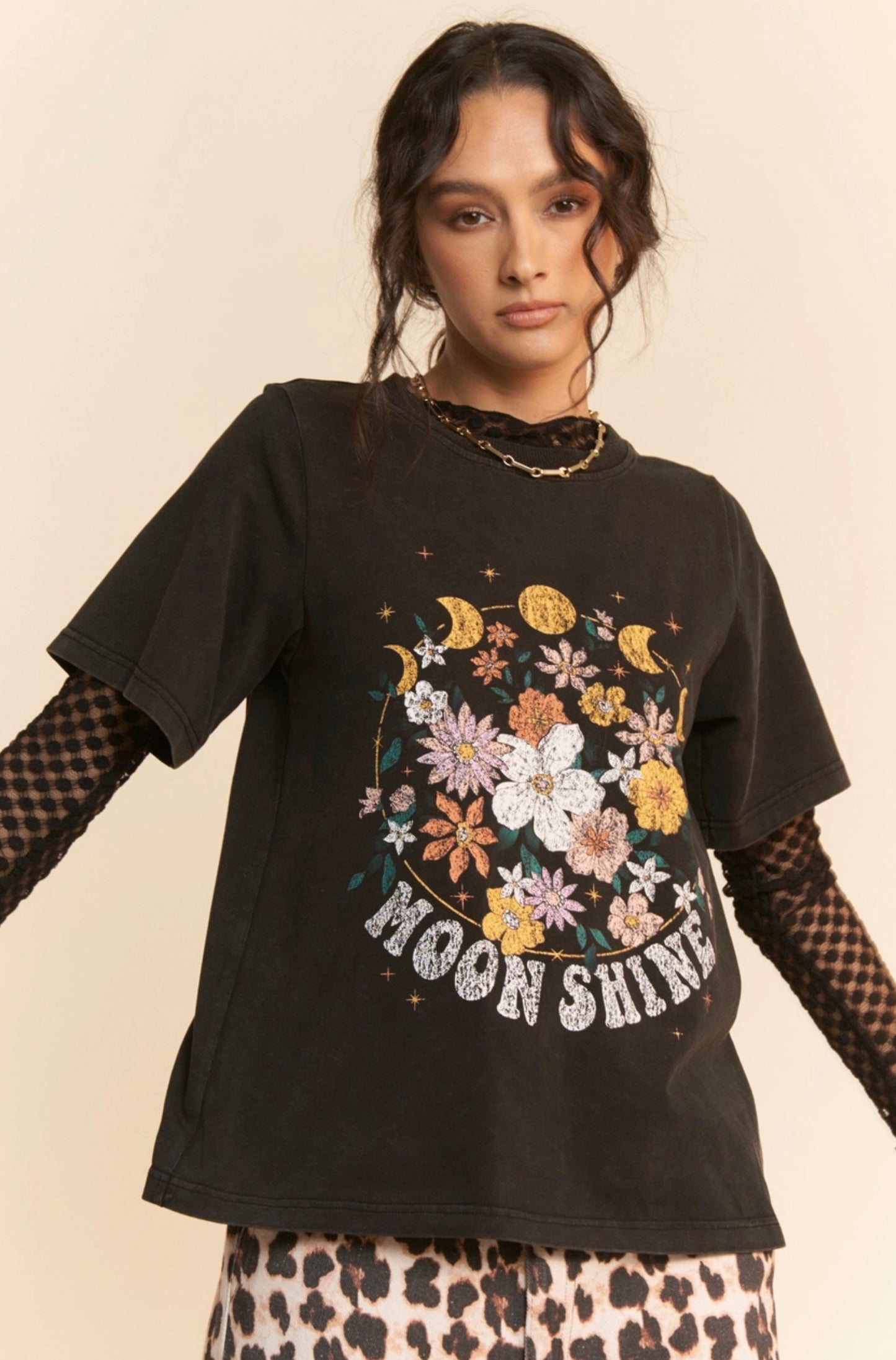 Moon Shine Graphic Tee