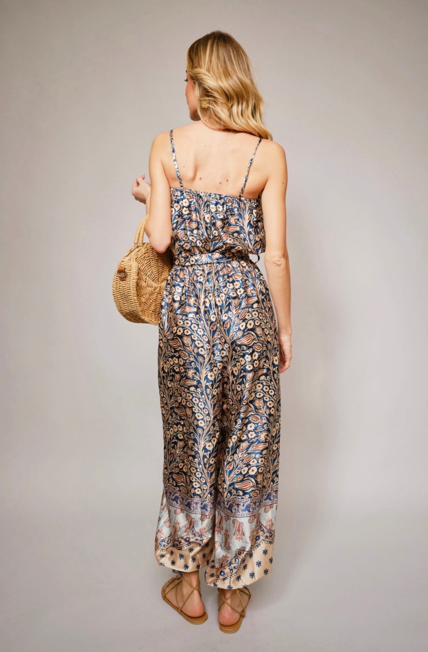Sedona Satin Jumpsuit