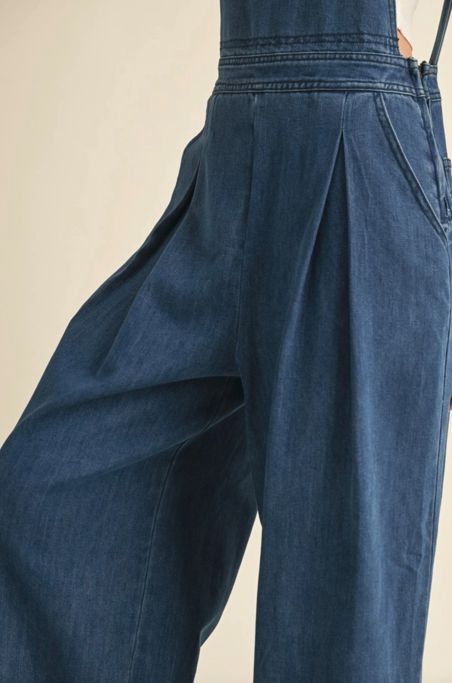 Peyton Wide Leg Overalls