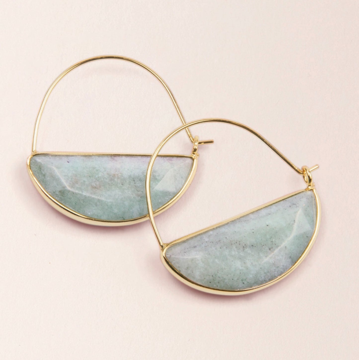 Stone Prism Hoop - Four Colors