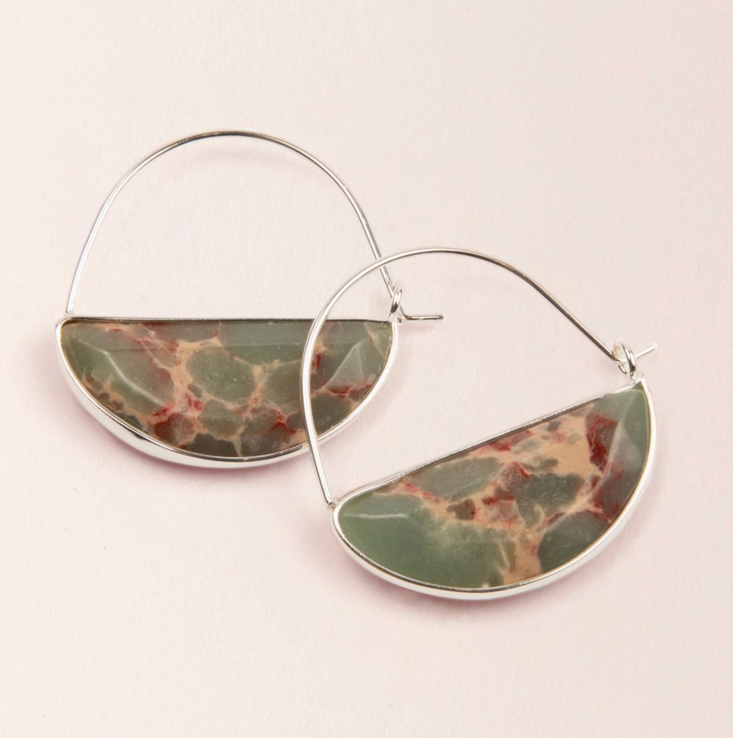 Stone Prism Hoop - Four Colors