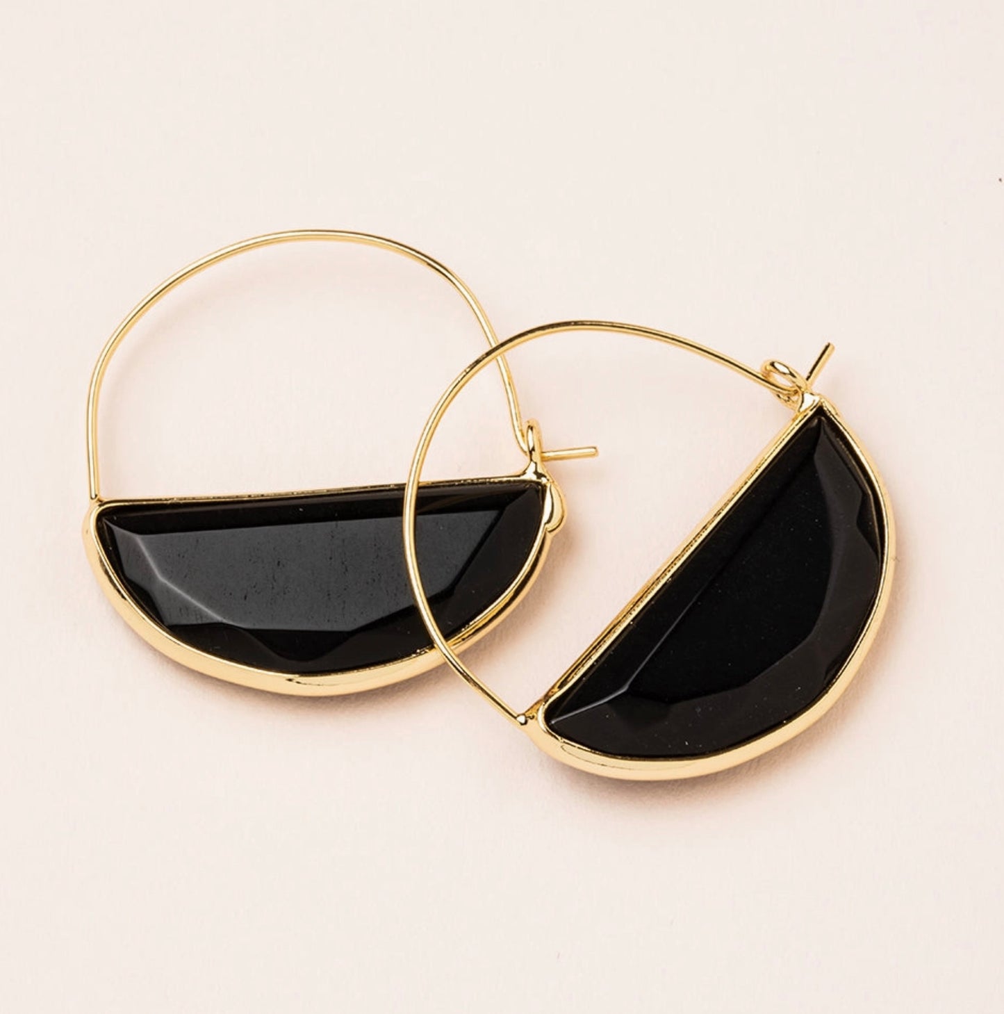 Stone Prism Hoop - Four Colors