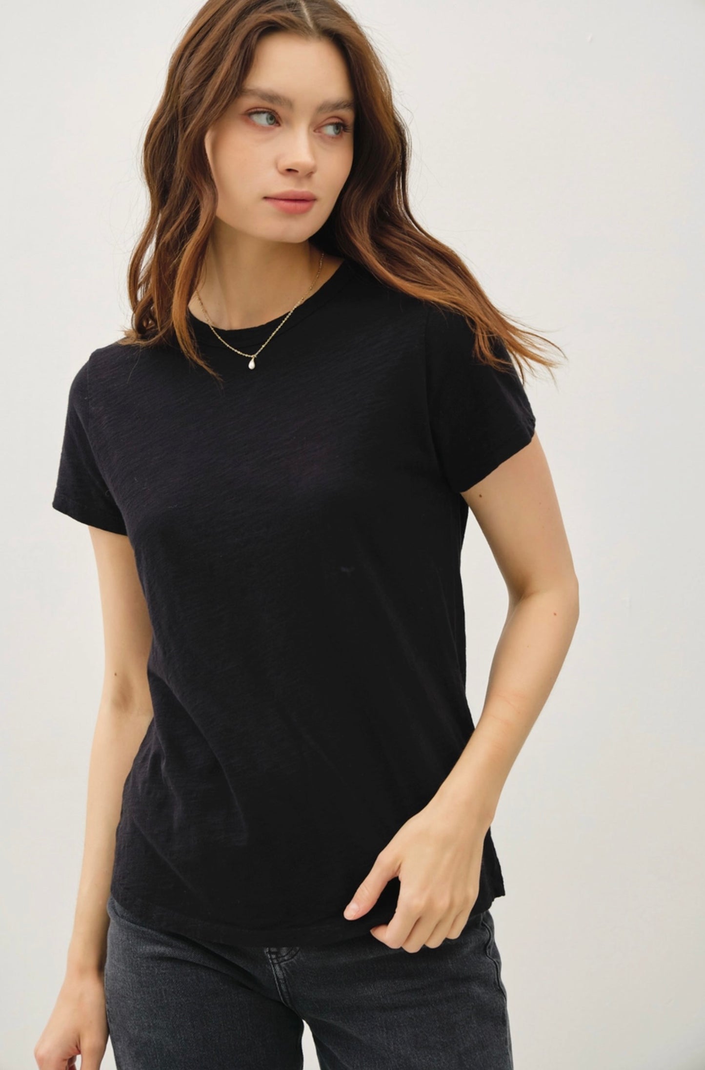 Josie Basic Tee - Four Colors