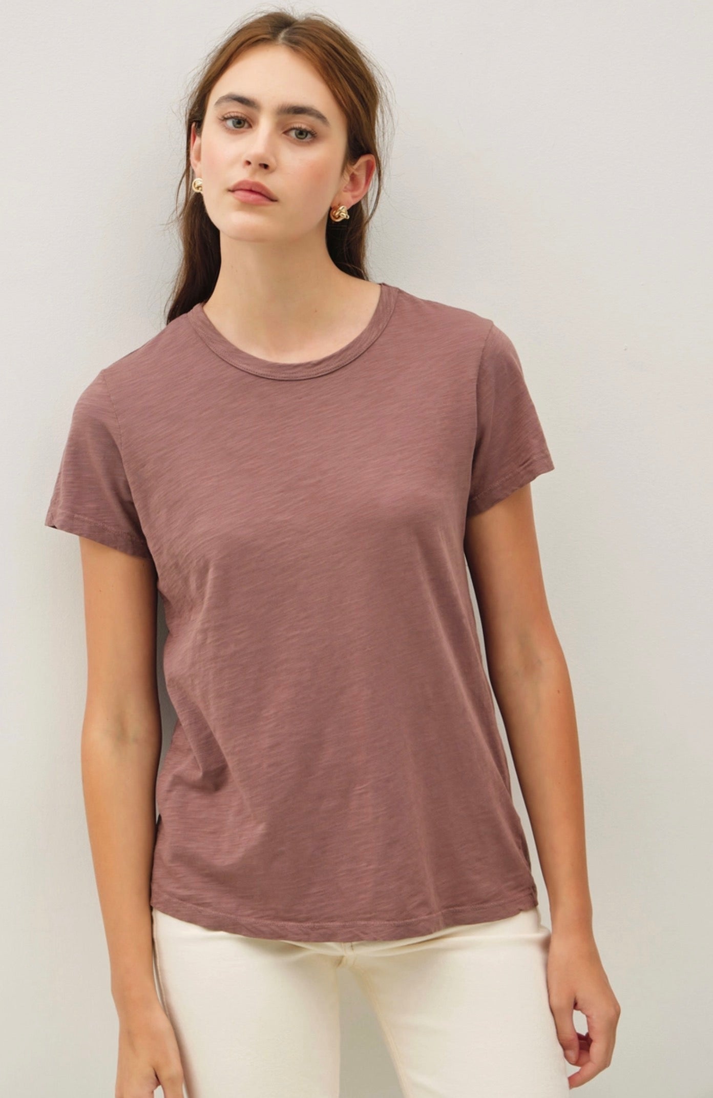 Josie Basic Tee - Four Colors