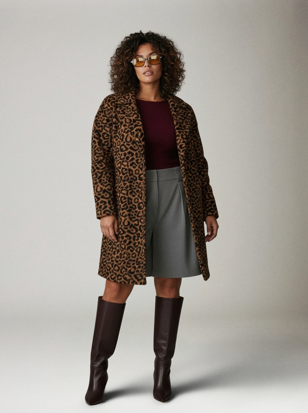 Animal Instinct Leopard Coat