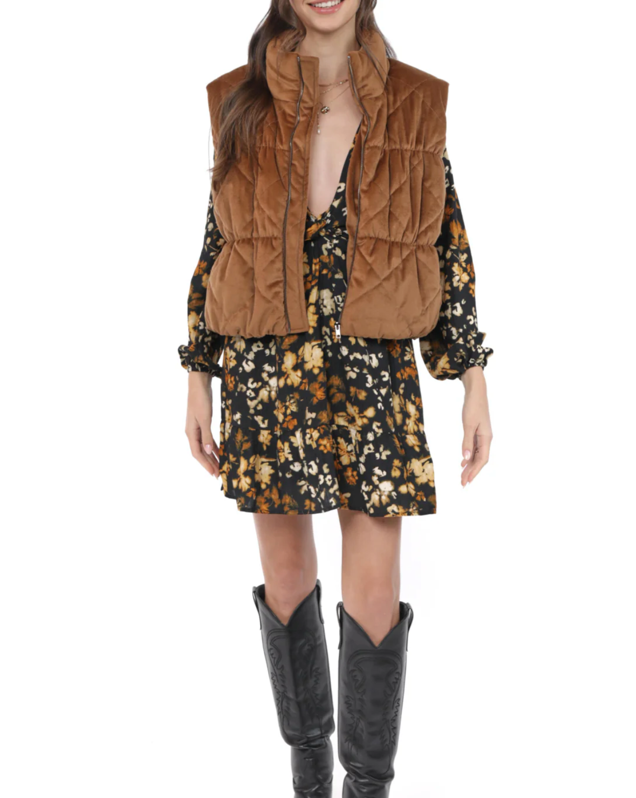 Cosmic Quilted Vest