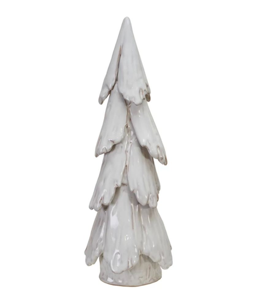 Stoneware Reactive Glaze Trees - Two Sizes