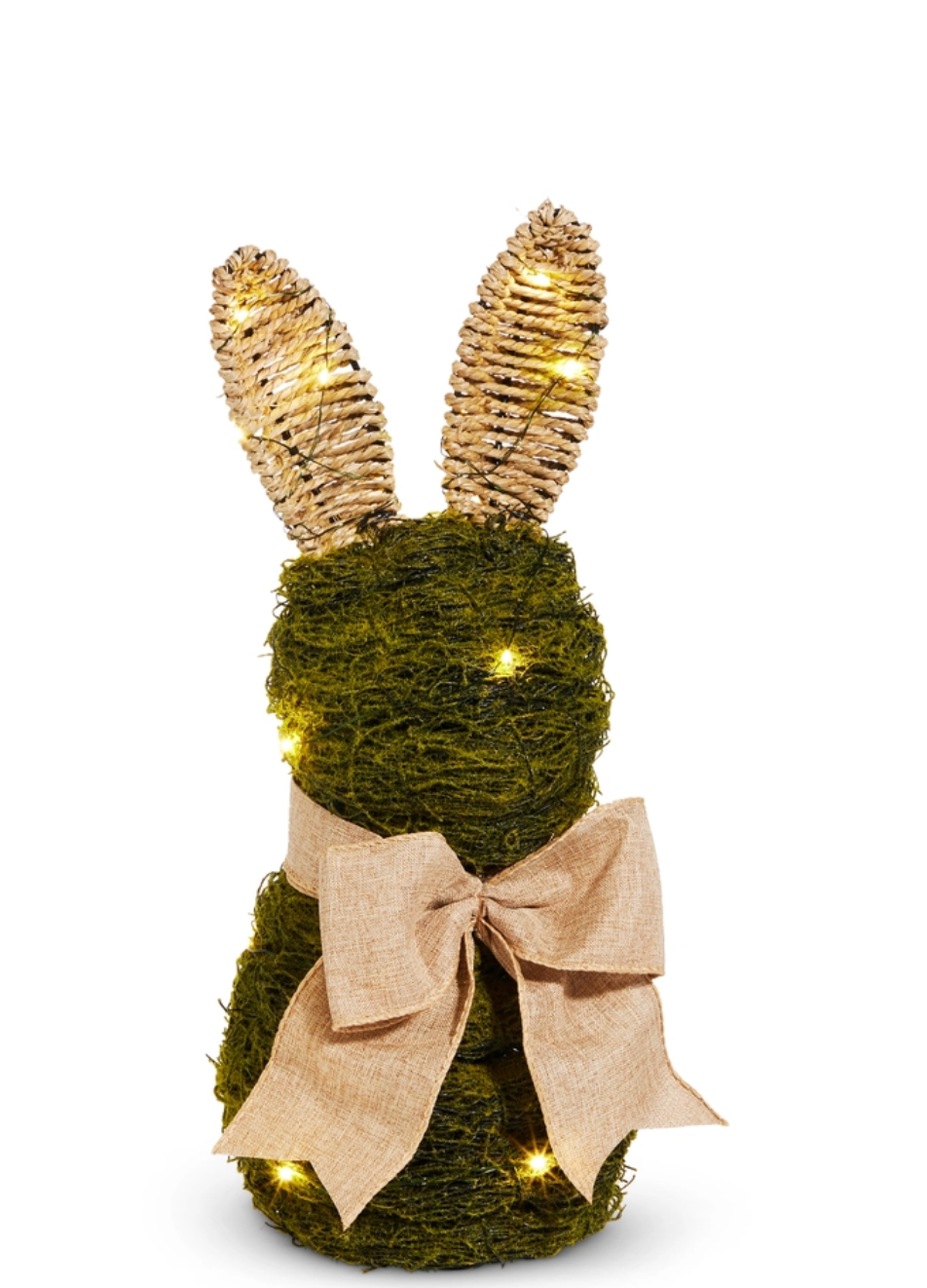 Moss & Rattan Light Bunnies - Two Sizes