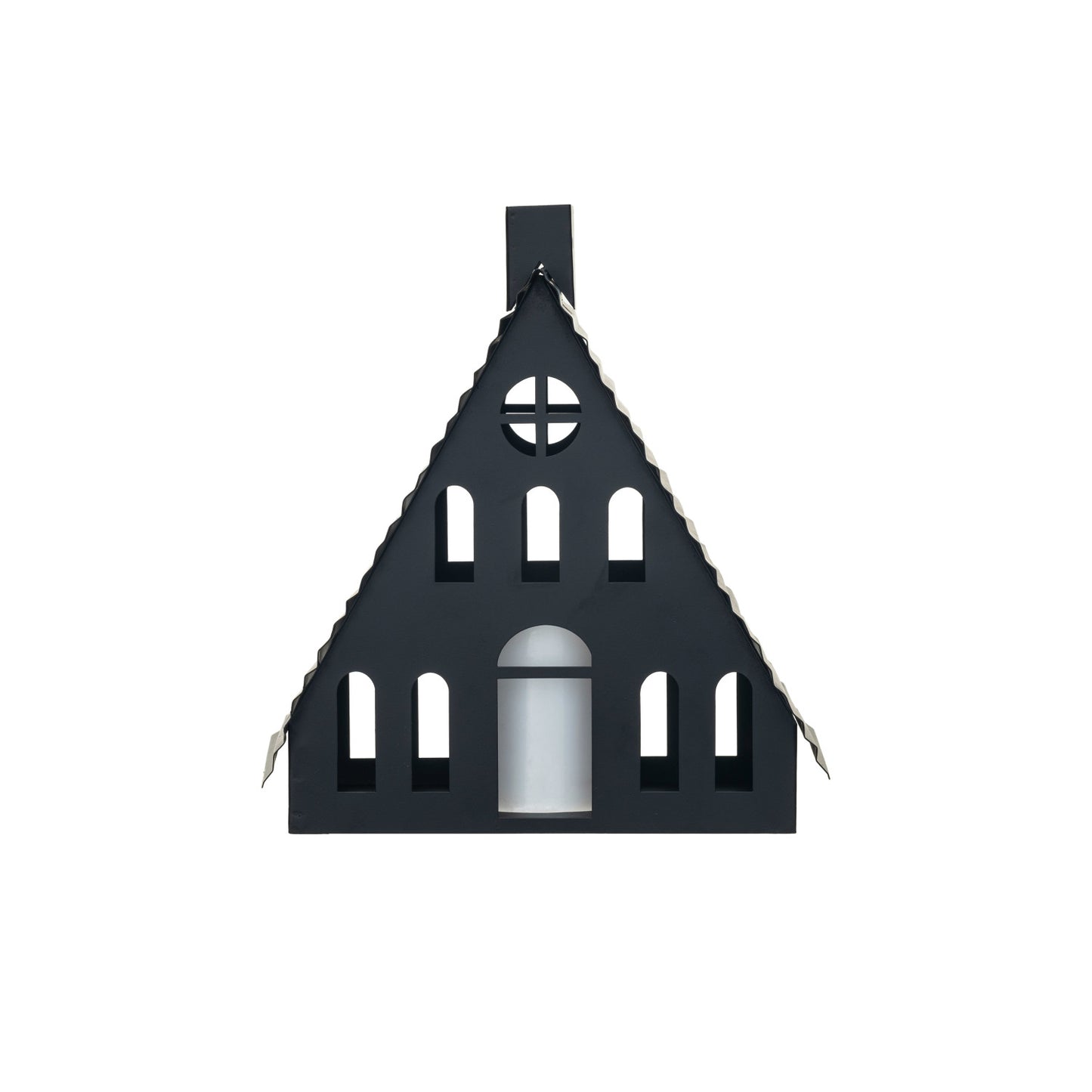 LED Black Metal Houses