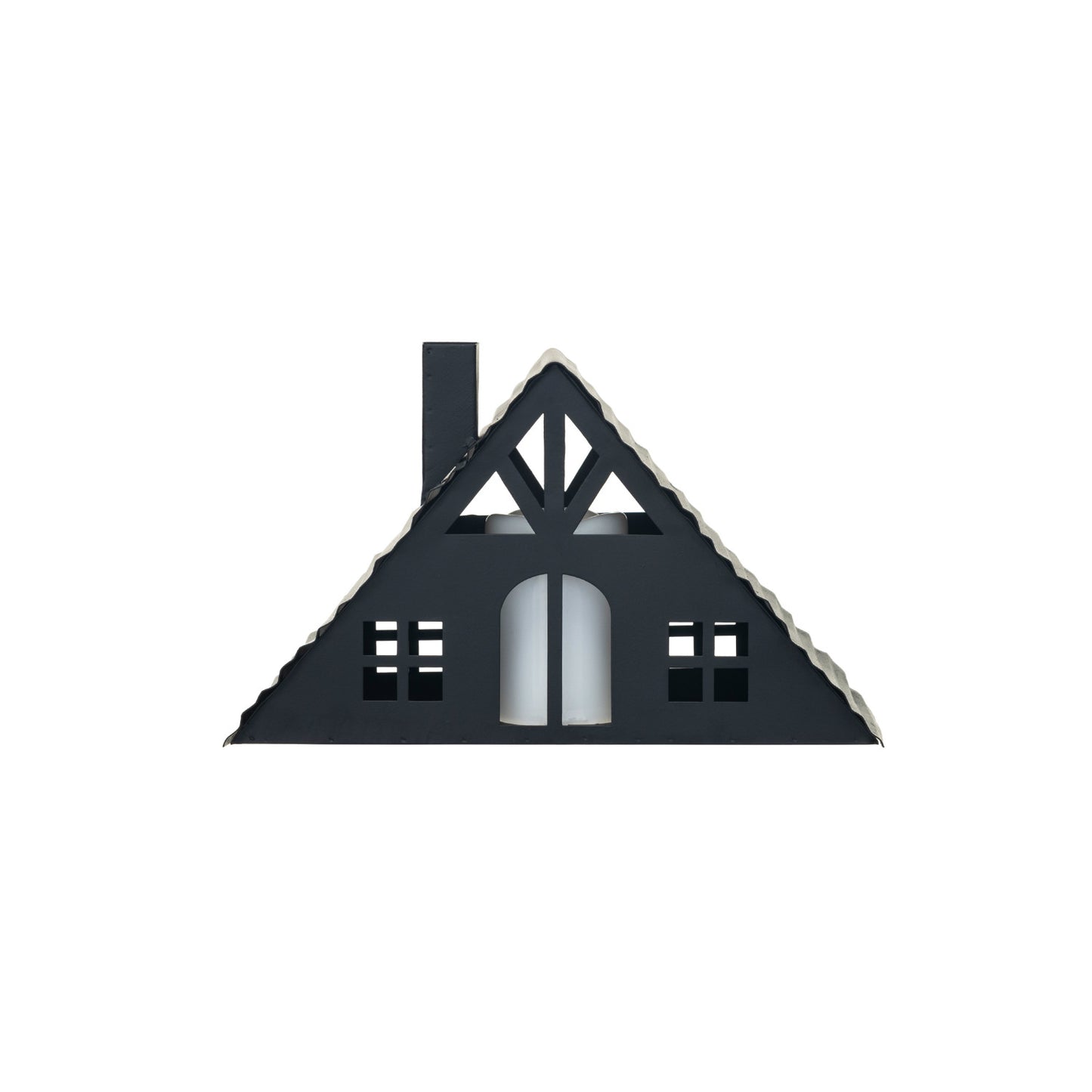 LED Black Metal Houses