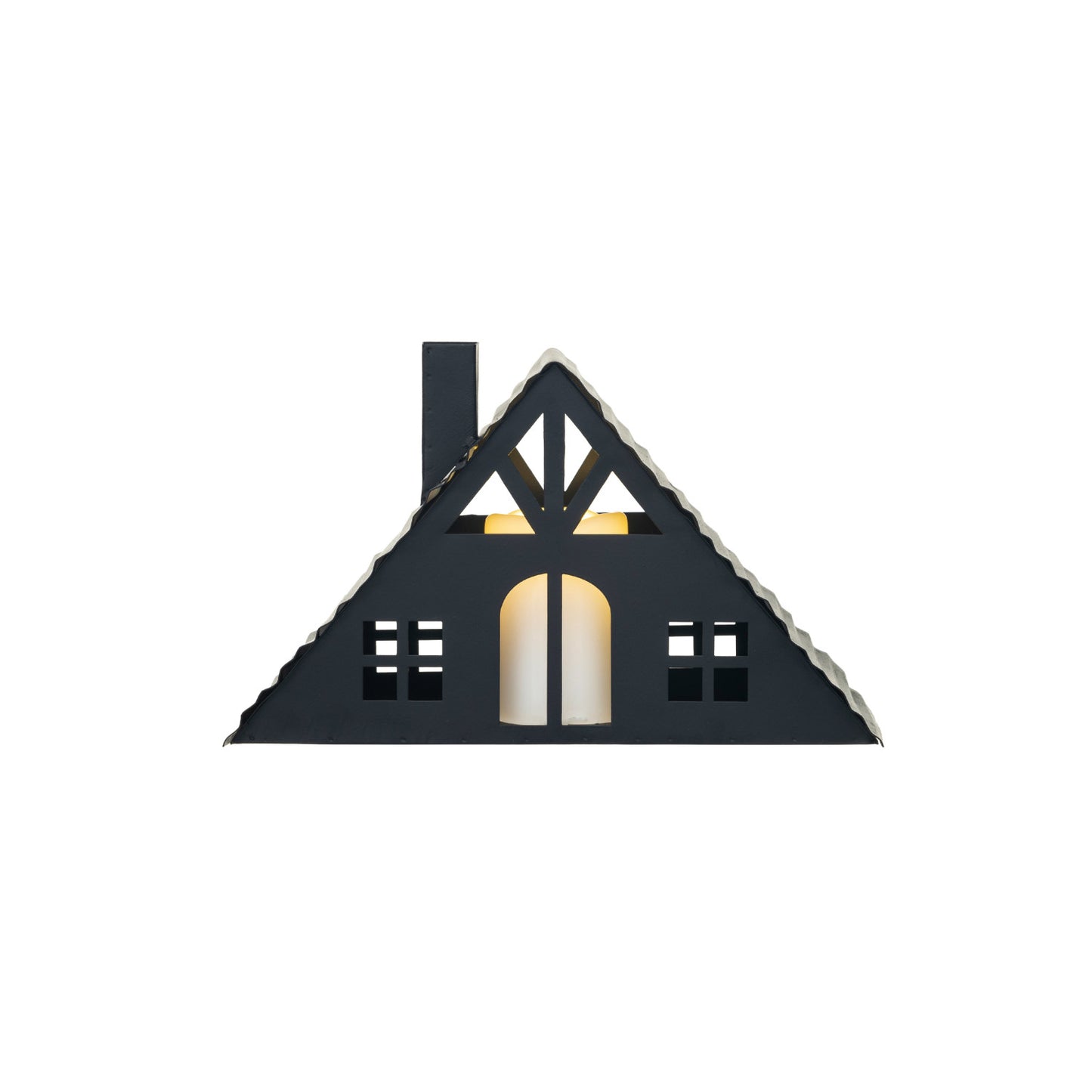 LED Black Metal Houses