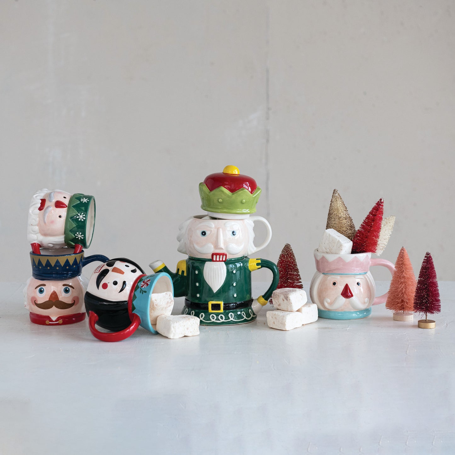 12oz Nutcracker Ceramic Mugs