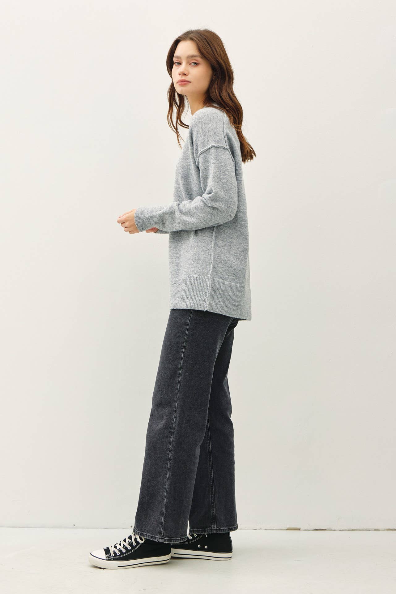 Nina V Neck Sweater