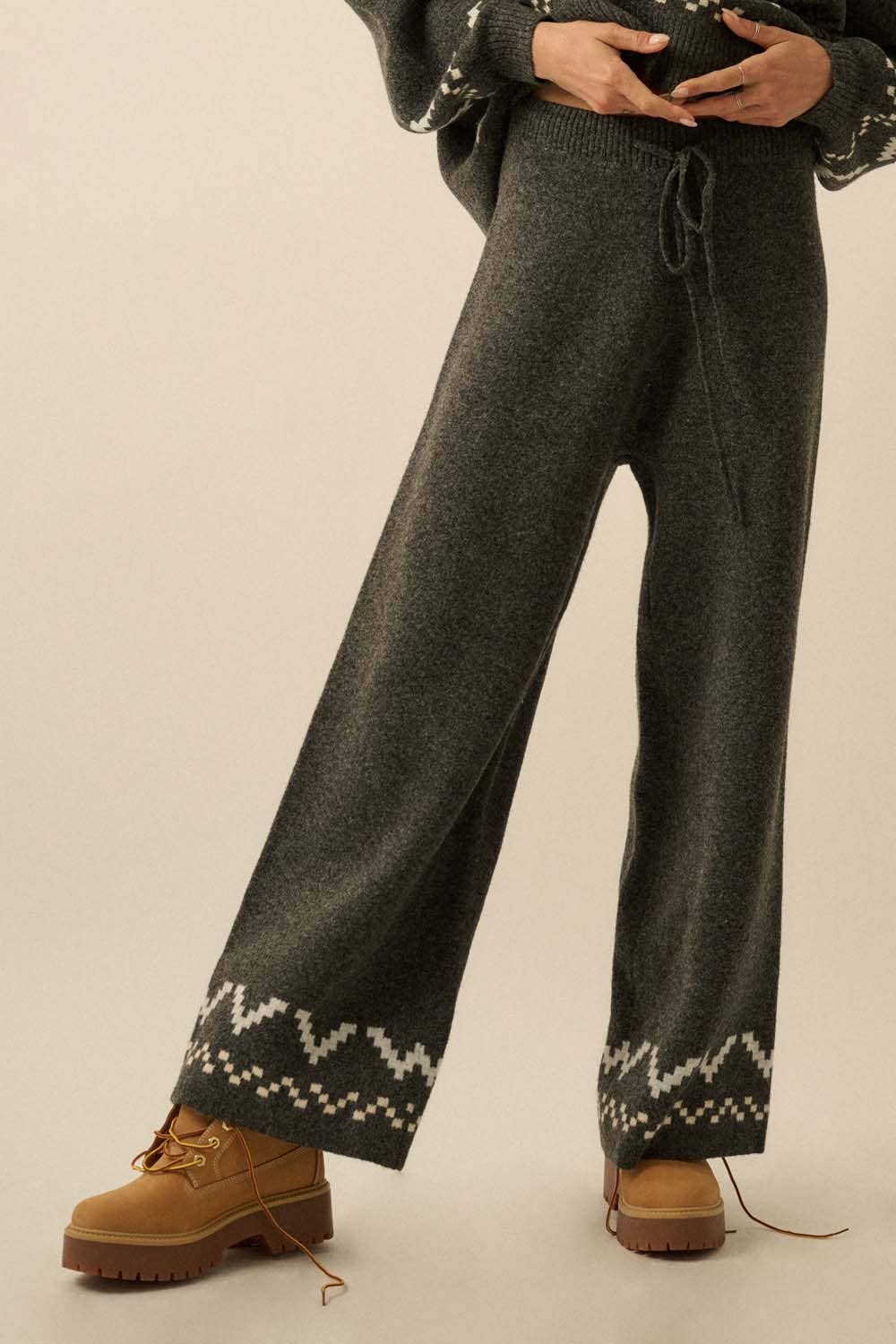 Alpine Drawstring Sweater Pants