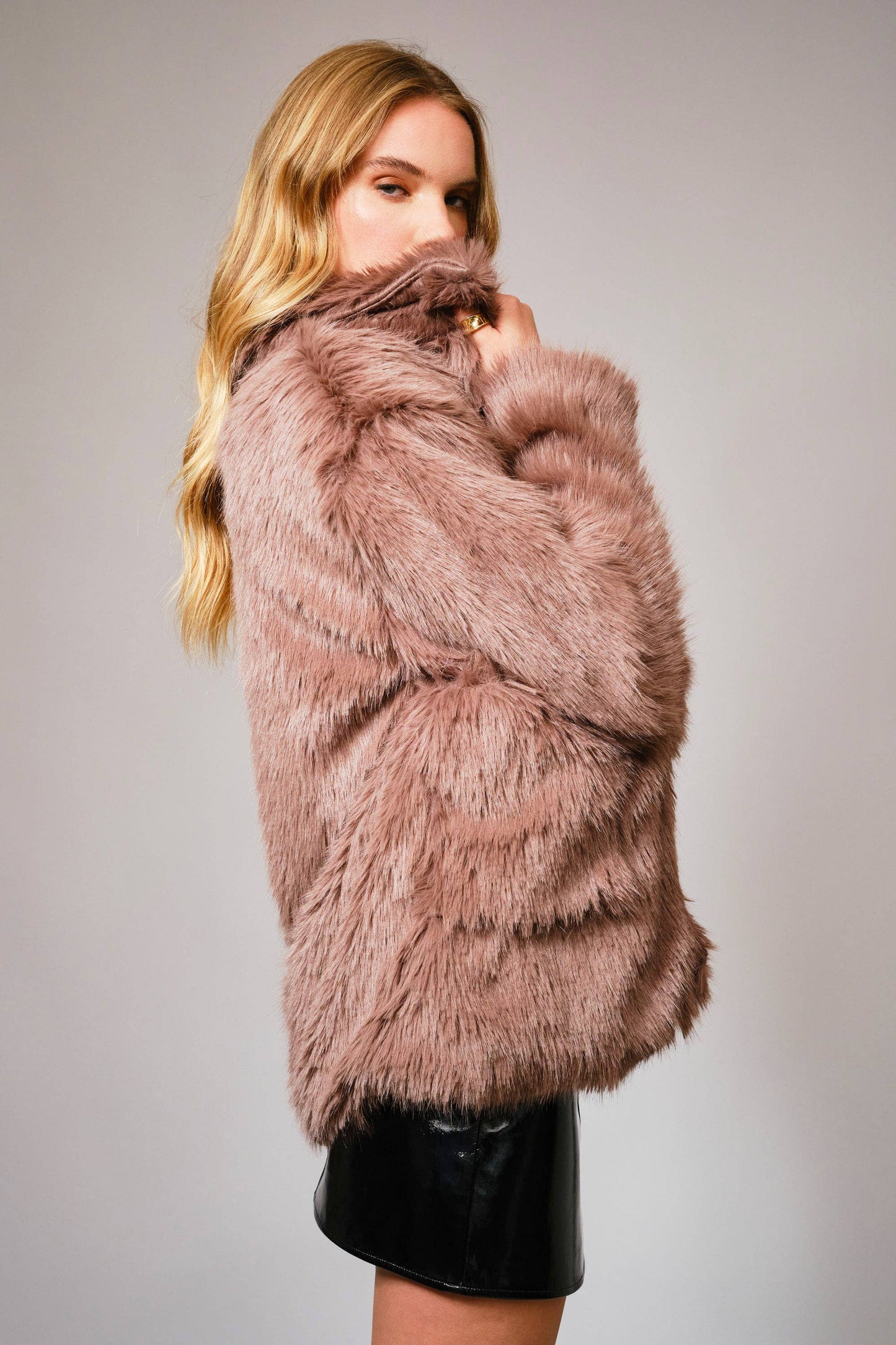 Blair Shag Fur Coat- Two Colors