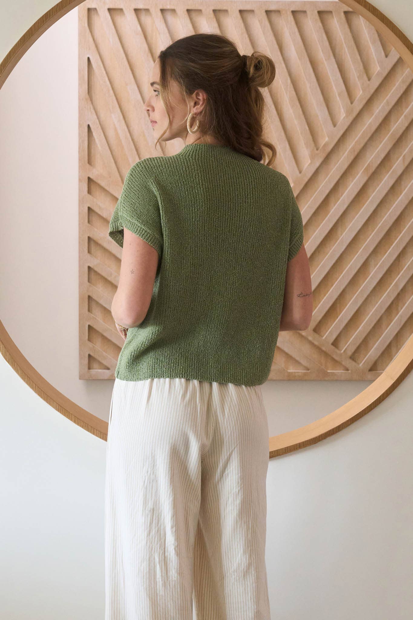 Carmen Mock Neck Top - Two Colors