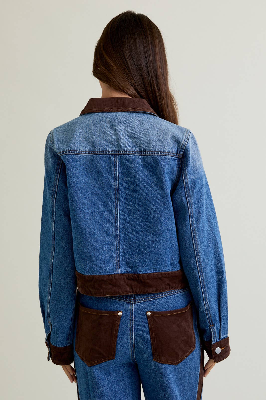 Dallas Suede Contrast Jacket