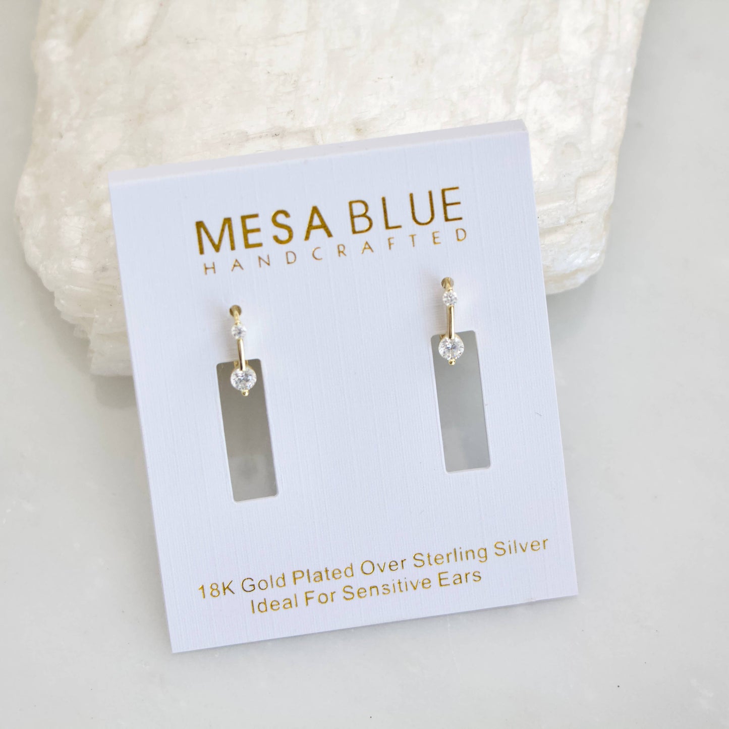 Preciosa Huggie Earrings