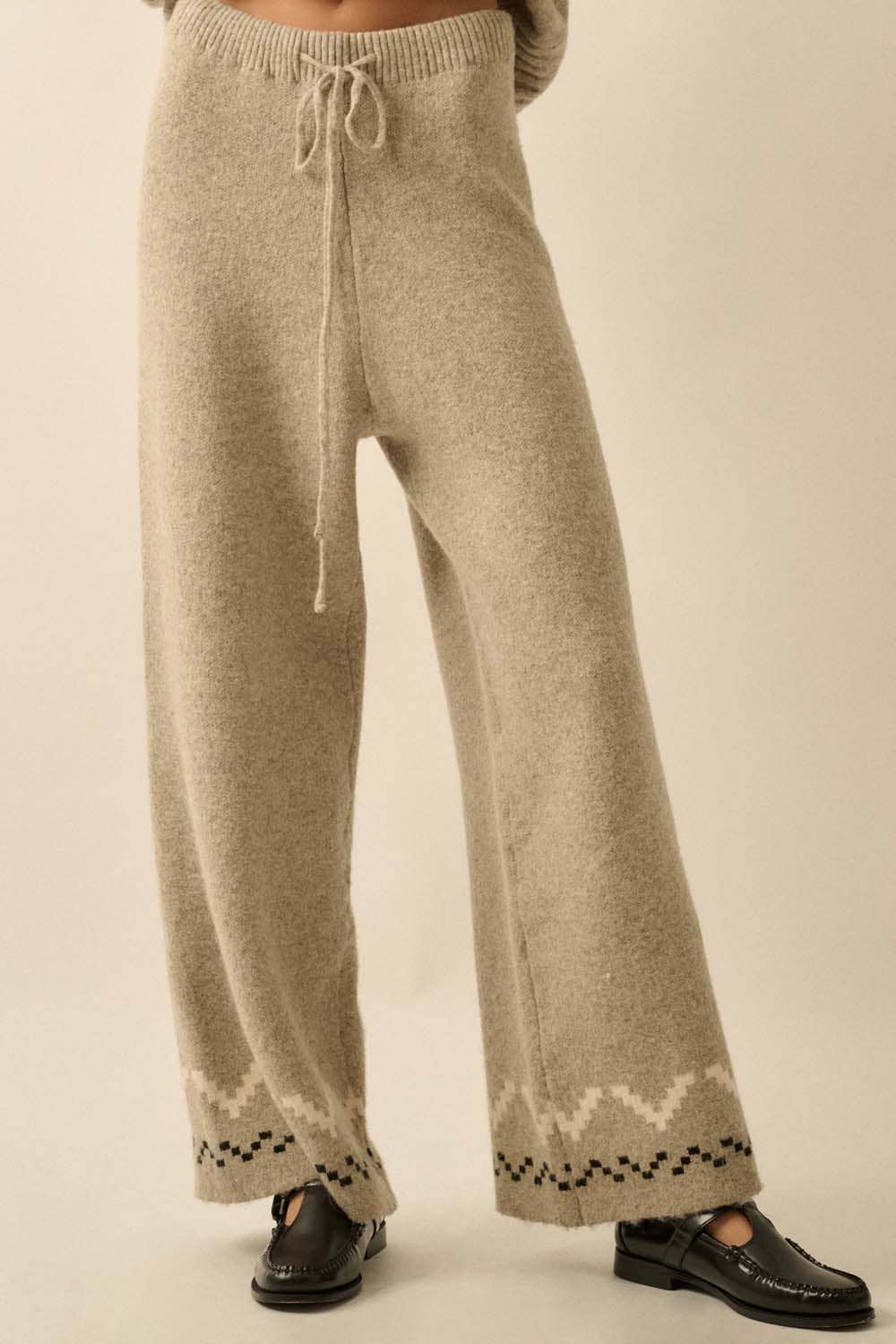 Alpine Drawstring Sweater Pants