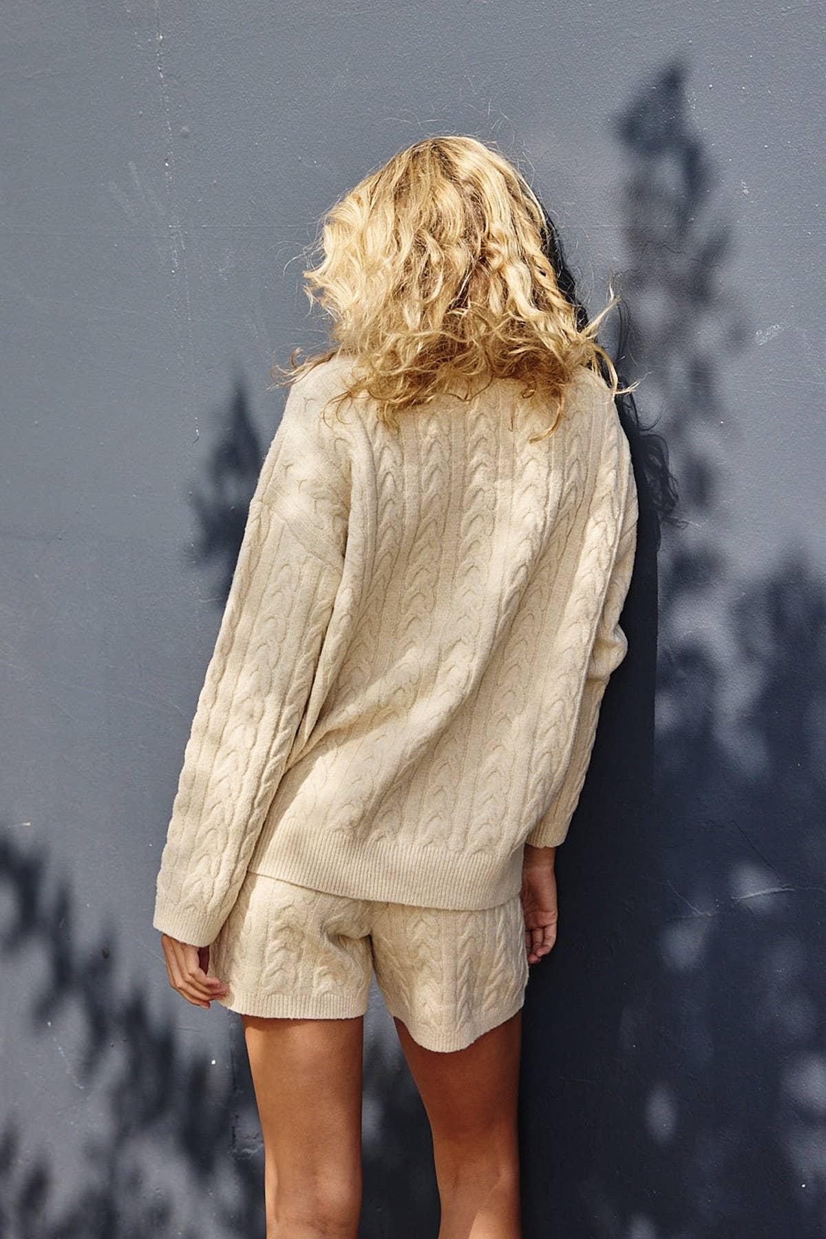 Homebody Cable Sweater Set