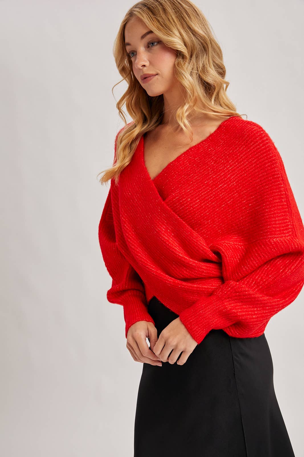 Whitney Wrap Sweater - Two Colors