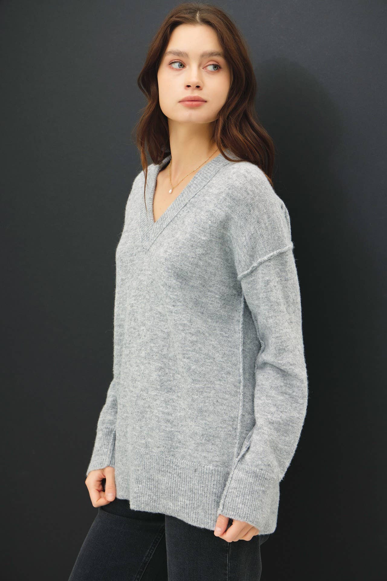 Nina V Neck Sweater