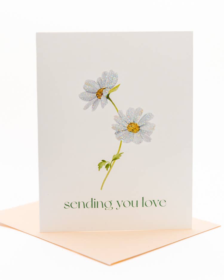 'Daisy Hug' Sympathy Card